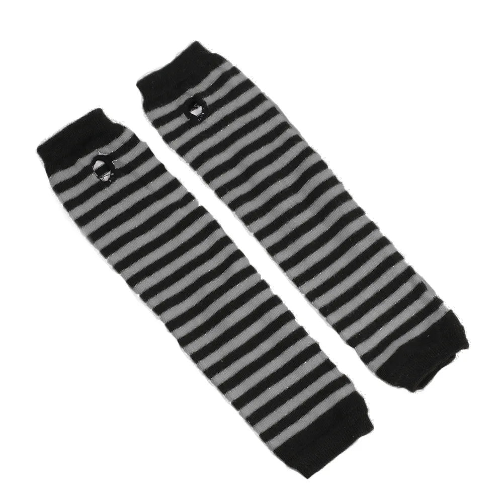 Warm Winter Gloves Fingerless Long Knitted Mittens for Men Women