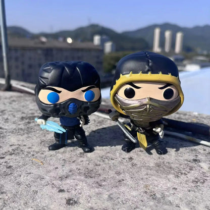 Mortal Kombat Sub-Zero Scorpion Vinyl Figure Collectible Model