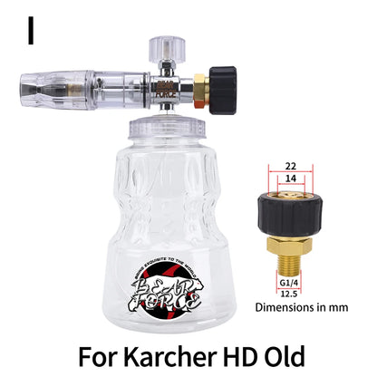 Pressure Washer Foam Lance | Snow Cannon Nozzle for Karcher AR Bosch Bort Jet