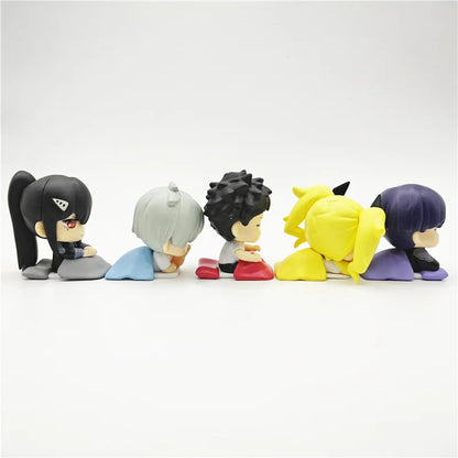 5pcs Kaiju No. 8 Sleeping Egg Figure Set 4cm Cute Anime Models