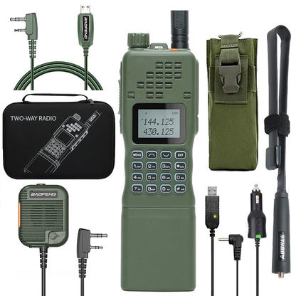Baofeng AR-152 15W Walkie Talkie Powerful CB Two way Radio 12000mAh Battery Tactial Long Range AN PRC-152 Dual Band Transceiver-EXPROTAS