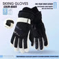 Winter Thermal Waterproof Touchscreen Ski Gloves Men Women Non-Slip