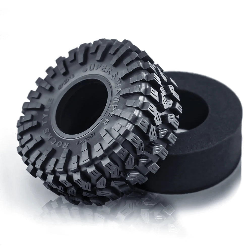 4Pcs RC Crawler Wheel Tyres 1.9" Rubber for 1/10 Axial TRX4 SCX10