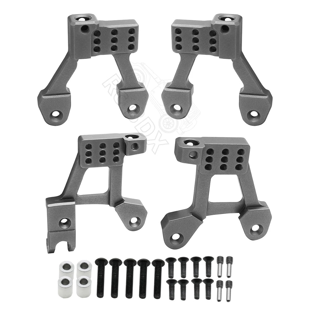 1/10 RC Crawler Metal Front & Rear Shock Tower Set for Axial SCX10 II - EXPROTAS