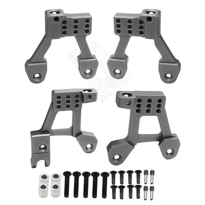 1/10 RC Crawler Metal Front & Rear Shock Tower Set for Axial SCX10 II - EXPROTAS