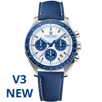 PAGANI DESIGN 2024 New Men's Watches Top Luxury Quartz Watch For Men Auto Date Speed Chronograph AR Sapphire Mirror Wrist watch-EXPROTAS