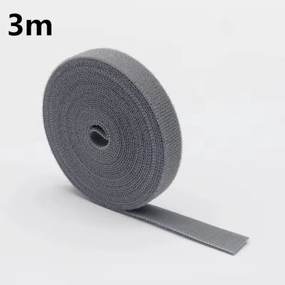 1/5M Cable Organizer Wire Management Winder Tape Cord Ties For iPhone Samsung