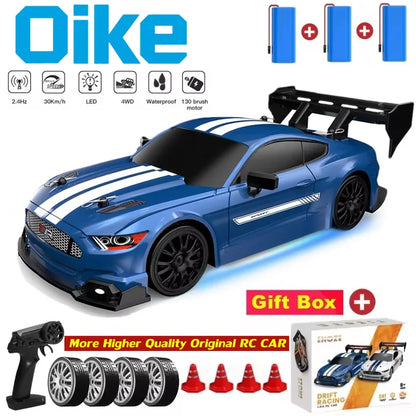 4WD RC Drift Car Remote Control 2.4G Racing Electric Toy 4x4 Vehicle