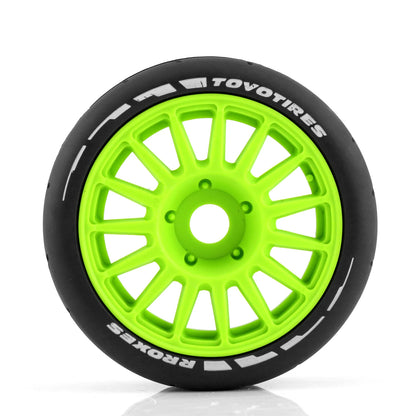 4pcs 1/8 RC On Road Car Tires Wheels for HPI WR8 HSP Hobao ARRMA Redcat Losi