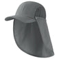 BASSDASH UPF 50+ Fishing Hat Foldable Cap with Removable Neck Flap