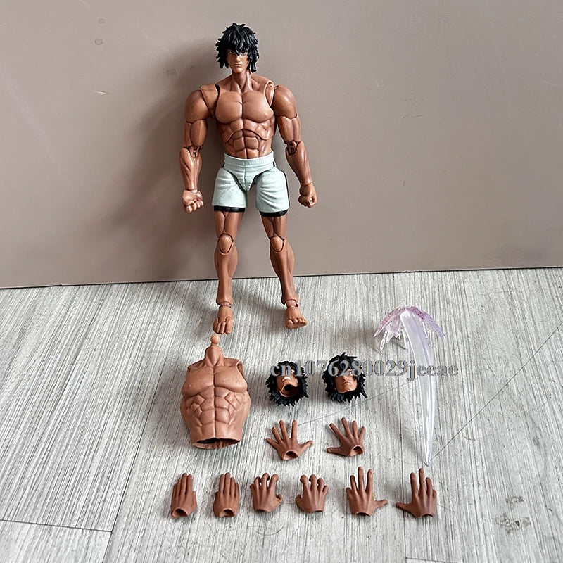 18cm Kengan Ashura Tokita Ohma Kure Raian PVC Movable Action Figure Toy