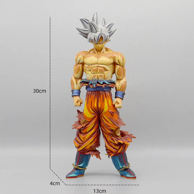 Dragon Ball Z Goku Ultra Instinct Figure Ultra Instinto Goku Action Figures 30CM PVC Statue Collection Model Toys Gifts-EXPROTAS