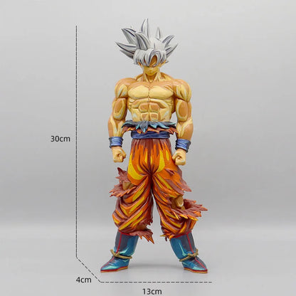 Dragon Ball Z Goku Ultra Instinct Figure Ultra Instinto Goku Action Figures 30CM PVC Statue Collection Model Toys Gifts-EXPROTAS