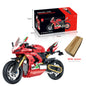 Technical Motorcycle Building Blocks Harley-Style Motorbike Racer Model Toy Gift