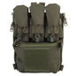 V5 FCPC Tactical Vest Back Panel Zipper Pouch Airsoft Expansion Bag Accessory