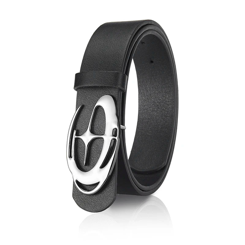 Men's Smooth Buckle Belt Unique Fashion Casual Pants Accessories Birthday