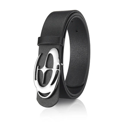 Men's Smooth Buckle Belt Unique Fashion Casual Pants Accessories Birthday