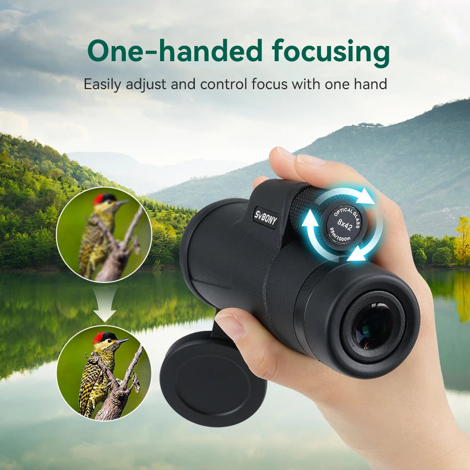 SVBONY SX32 Professional Zoom HD Powerful Portable Long Distance Monocular Telescope For Sports Outdoor Hunting Camping Travel-EXPROTAS