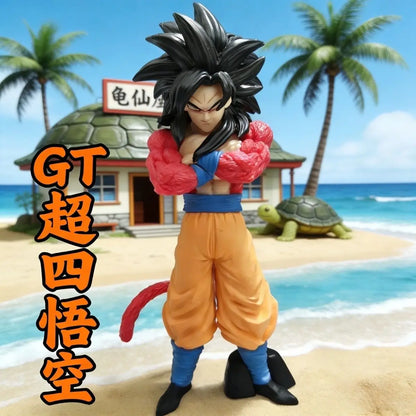 14cm Dragon Ball Z Son Goku SSJ4 Figure PVC Anime Action Statue Model Toy