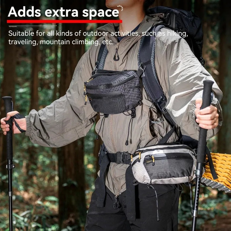 Tactical Chest Bag Sling Backpack Molle Military Outdoor Travel Crossbody