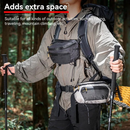 Tactical Chest Bag Sling Backpack Molle Military Outdoor Travel Crossbody