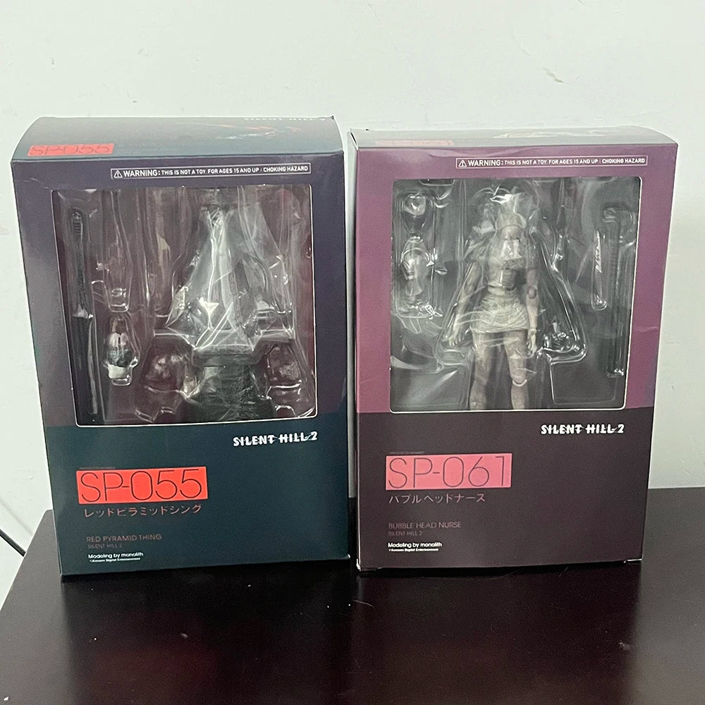 Figma Silent Hill 2 Figure Red Pyramd Thing Figma SP055 Bubble Head Nurse Sp061 Action Figure PVC Collectible Model Doll Toys-EXPROTAS