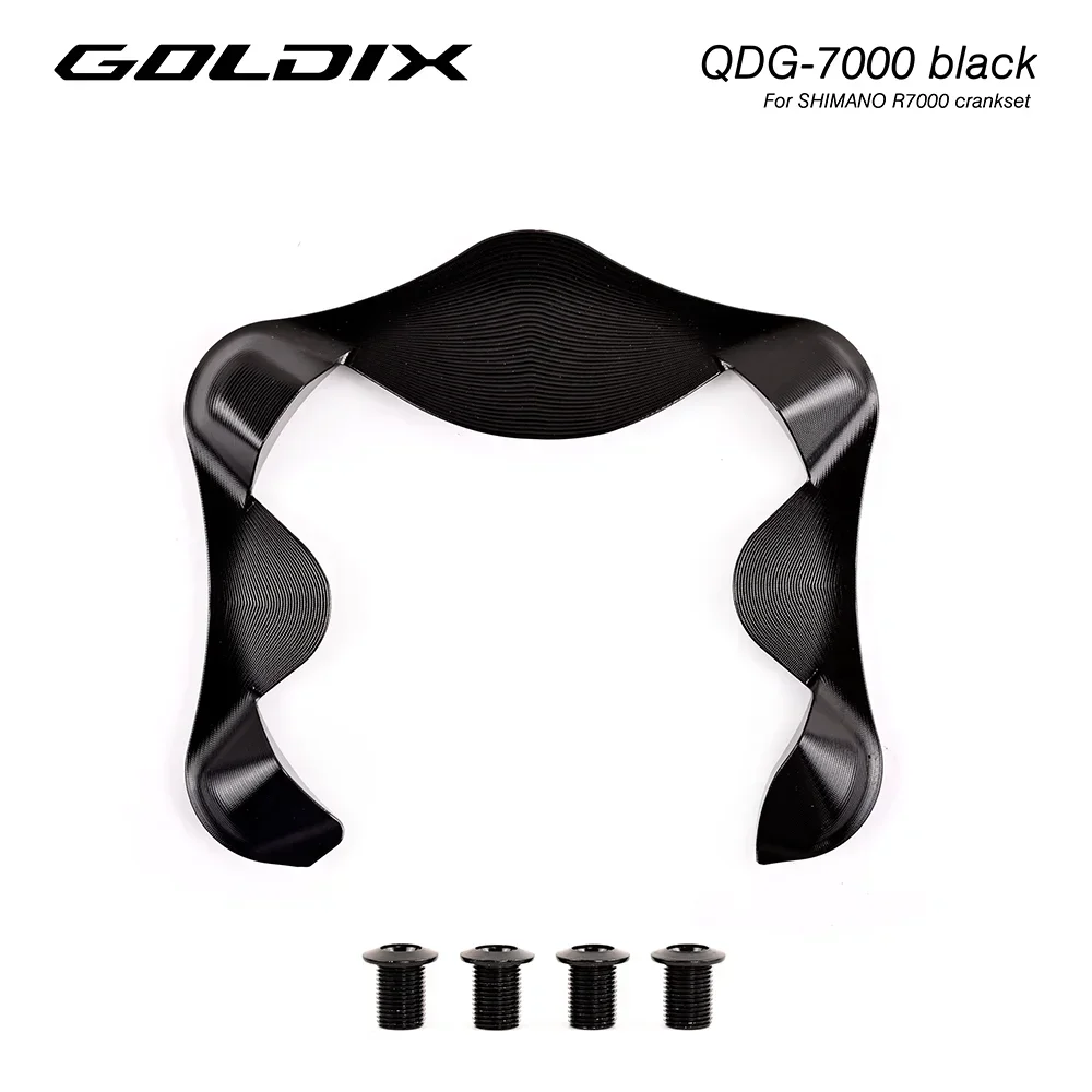 GOLDIX Aero Chainring Cover for Shimano R9200 R8100 R7100 R7000 1X Crankset