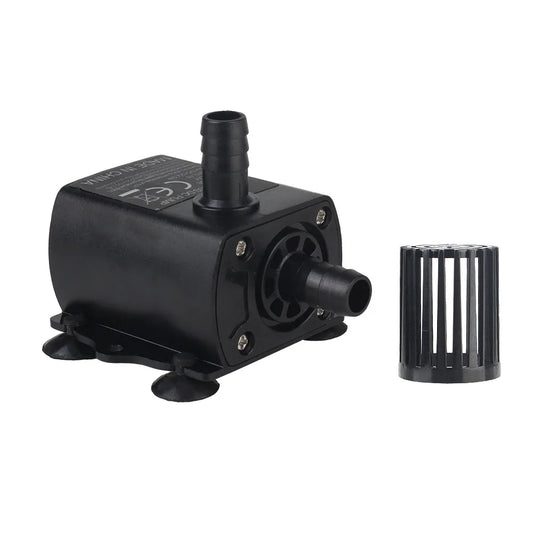 Brushless Water Pump 12V 5W Mini Submersible Aquarium Pond Fountain 280L/H
