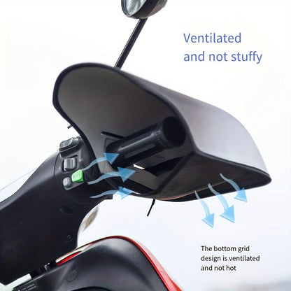 Waterproof Motorcycle Cover Windproof Rainproof Windshield Protector Overshoes