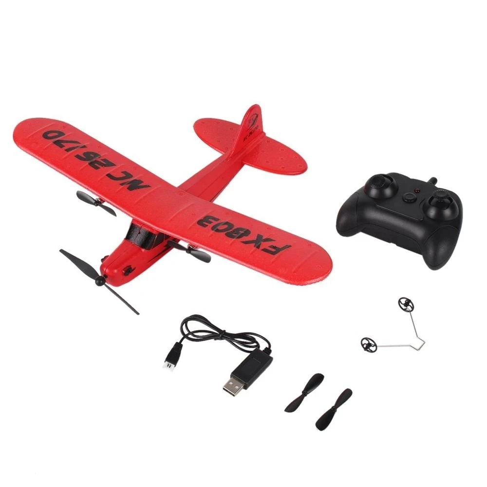 FX803 2.4G 2CH RC Plane EPP Foam Remote Control Outdoor Glider Aircraft