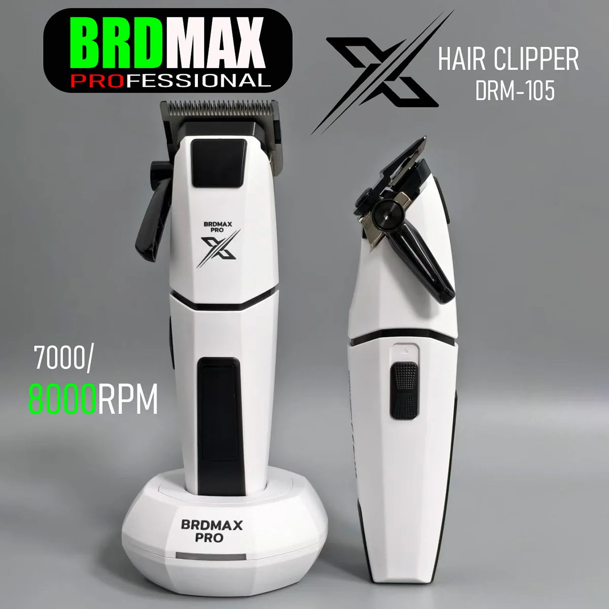 Hair Clipper Electric Trimmer for Men Barber Cutting Machine Cordless