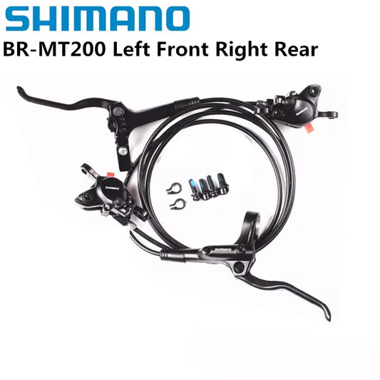 Shimano E-Bike Brake MT200 Set | Front + Rear Hydraulic Disc Brake Caliper