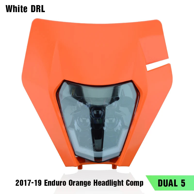POWERZONE LED Headlight for KTM EXC XCF SX-F SMR Enduro Dirt Bike 2014-2023