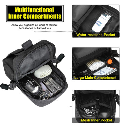 Tactical Molle Pouch Waist Bag Outdoor Men EDC Tool Pouches Utility Gadget Organizer Vest Pack Purse Mobile Phone Case-EXPROTAS