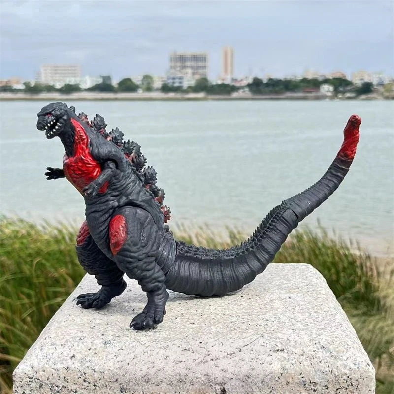 24cm Red Lotus Godzilla Action Figure Mecha King of Monsters Collectible