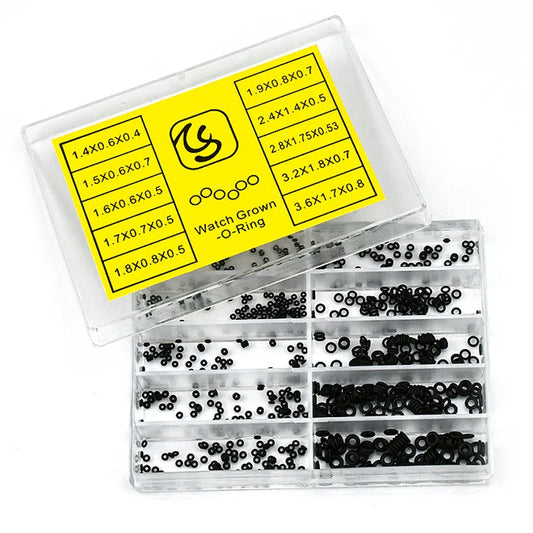 Mini Rubber Washer O-Ring for Waterproof Watch Crown Repair Seals Parts