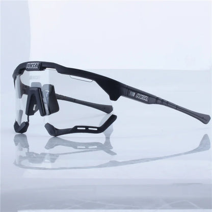 SCICON Photochromic Sunglasses UV400 Auto Darkening Cycling Driving Glasses
