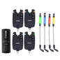 Wireless Carp Fishing Alarm Set 1+4 Waterproof Bite Indicator SQ-4 Kit