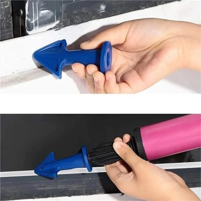 3/6Pcs Caulking Nozzle Applicator Finishing Grout Silicone Tile Spatula