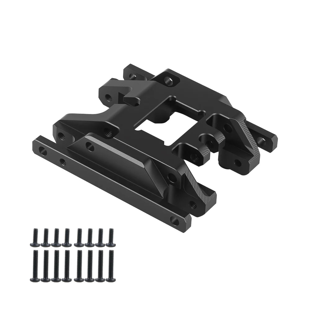 Aluminum Skid Plate Transmission Mount for TRX4M 1/18 RC Crawler Upgrade