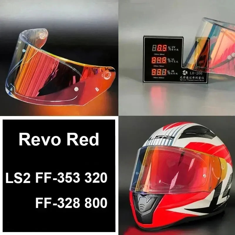 Casco LS2 FF320 FF353 FF328 FF800 Motorcycle Helmet Visor Capacete De Moto Full Face Helmet Motorcycle Accessories Shield Lens-EXPROTAS