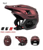 BATFOX New 3/4 Bicycle Helmet Mtb Half Helmet Mountain Bike Race Integrated Ear Protection Off-Road Cycling Helmet BMX Armor-EXPROTAS