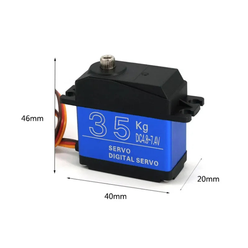Digital Servo 20KG 25KG 30KG 35KG High Torque for Robot RC Parts