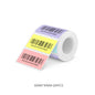 Thermal Paper Self-Adhesive Label Stickers 50mm x 80mm 150 Pcs