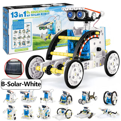 12-in-1 STEM Robot Building Toy Educational Science DIY for Kids Age 8+