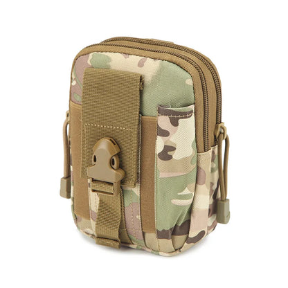 Molle Waist Pouch Small Tactical Belt Bag for Camping Hiking Hunting Airsoft