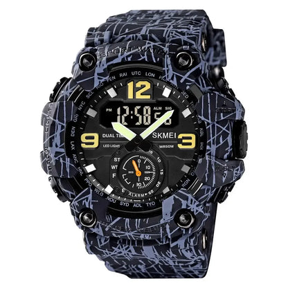 SKMEI 1637 Men’s Military Digital Watch Camo Waterproof Shockproof Sport