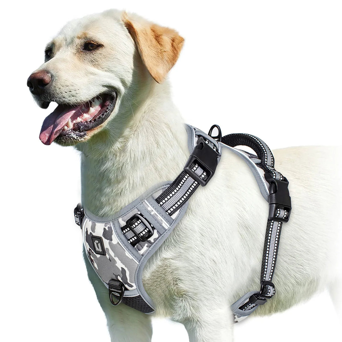 Adjustable Soft Padded Dog Harness with Handle No Pull Pet Vest