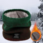 Winter Knitted Scarf Women Neck Warm Cashmere Snood Soft Wool Wrap