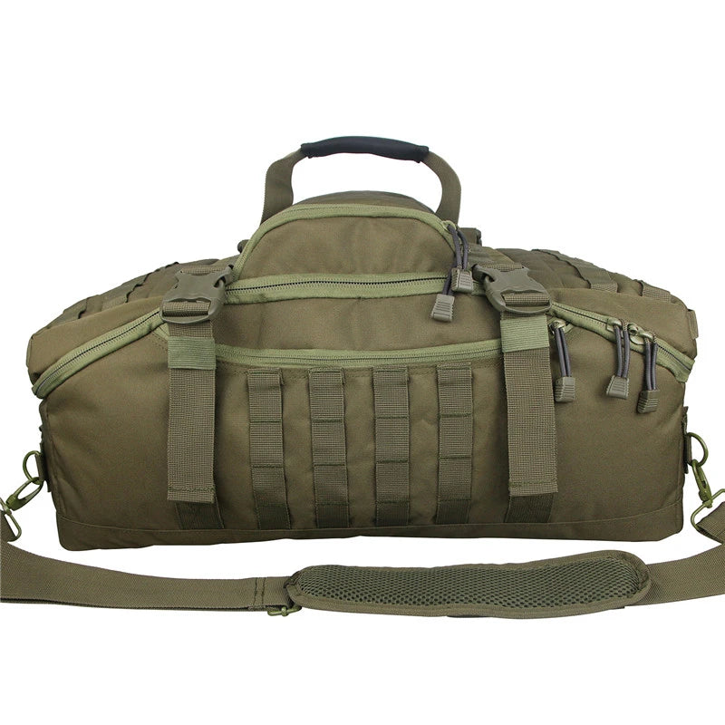 Gym Duffel Bag 80L Tactical Backpack Unisex Camping Hiking Rucksack